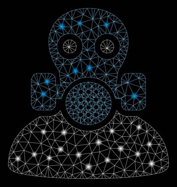 Flare Mesh 2d Toksik İş Flare Noktalar ile