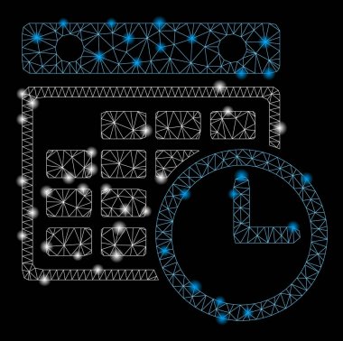 Flare Spotlu Flare Mesh Karkas Zaman Çizelgesi