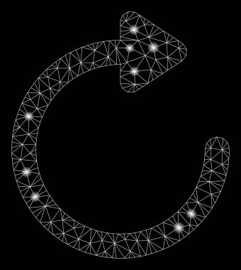 Parlama Örgü Karkas Flaş Spotları ile Sağa Döndürün