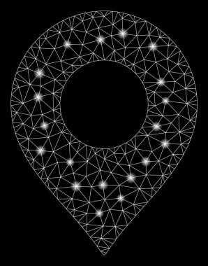 Flare Spotlu Fişek Kafes Tel Çerçeve Harita İşaretleyici