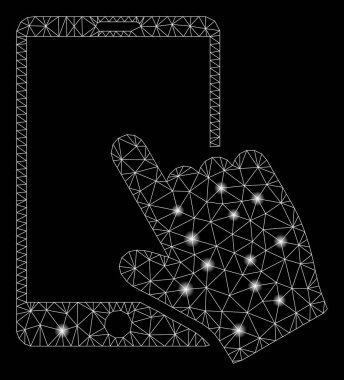 Flare Mesh 2d Dokunmatik Akıllı Telefon Flare Spotlar ile