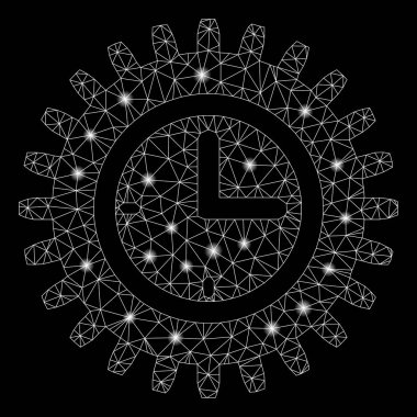 Flare Spotlu Fişek Kafes Tel Çerçeve Zaman Seçenekleri