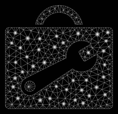 Işık Lekeleri ile Flare Örgü Karkas Takım Kılıfı