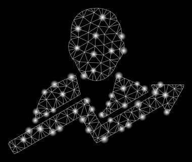 Işık Lekeleri ile Parlak Örgü Karkas Kullanıcı Trendi