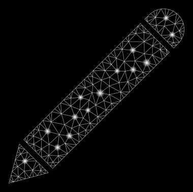 Flare Spotlu Flare Mesh Ağ Kalemi