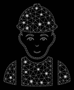 Flare Spotlu Flare Mesh Ağ İşçisi