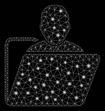 Parlama Noktalı Parlak Kafes Karkas Kullanıcı Klasörü