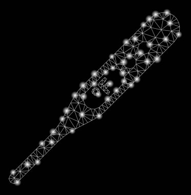 Flare Mesh Karkas Termometre Fahrenheit Flare Noktalar ile