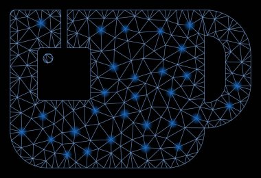 Flaş Spotlar ile Flare Mesh 2d Çay Bardağı