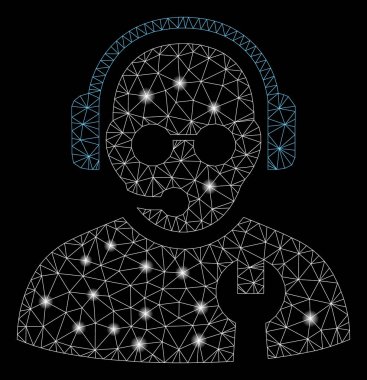 Flare Spotlu Fişek Kafes Tel Çerçeve Servis Operatörü