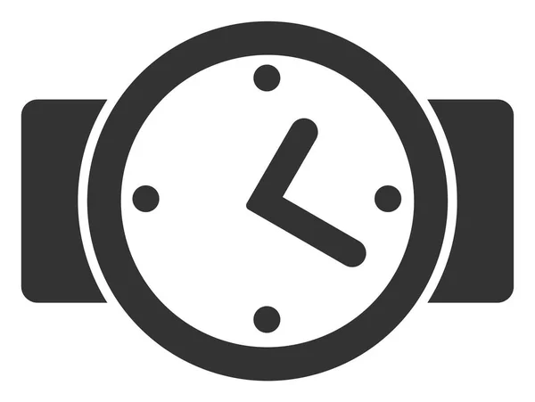 Vector piatto orologi icona — Vettoriale Stock
