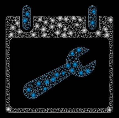 Fişek Kablosu Çerçeve Anahtarı Takvim Günü Fişek Benekleri ile