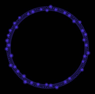 Fişek Lekeleri ile Fişek Kabuğu Çift Çember Çerçevesi