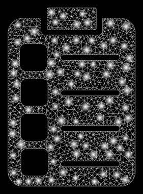 Parlak Ağ Ağı Görevleri Fişek Benekleriyle