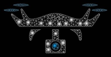 Fişek Benekli Ağ 2d Video Casus Helikopteri