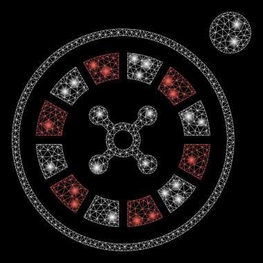 Flare Mesh Karkas Rulet Flare Noktalar ile