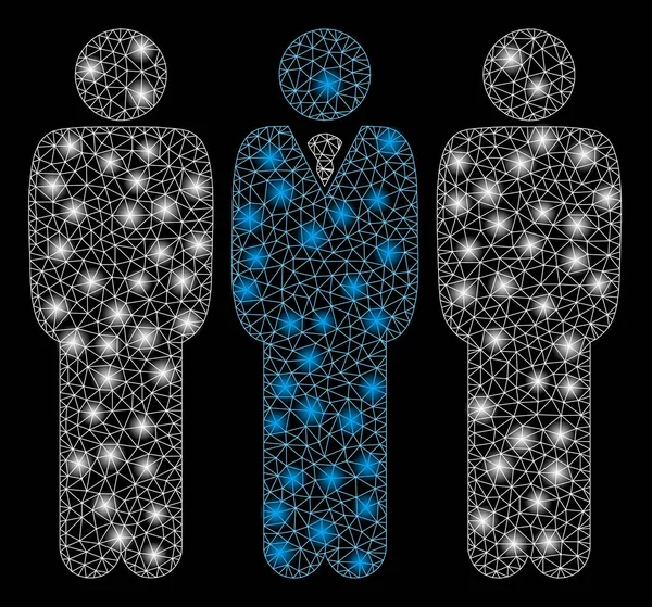 Bright Mesh Carcass Team Manager with Flash Spots