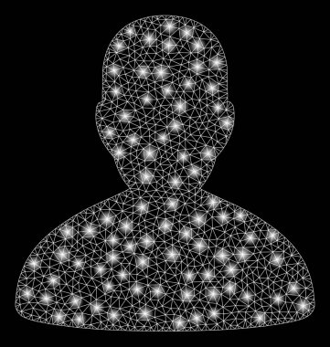 Flare Spotlar ile flare Mesh karkas Kullanıcı