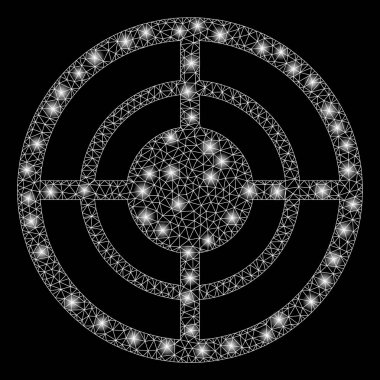 İşaret fişeği lekeli Ağ İskeleti Hedefini Patlat