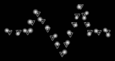 Fişekli Ağ Noktalı Nabzı Benekli Fişekle