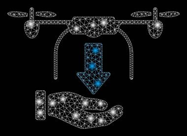 Fişek Kablo Çerçevesi Fişek Benekli İHA Eli Boşalt