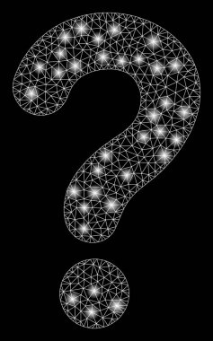 Flaş Noktalı Parlak Kablo Çerçevesi Sorusu