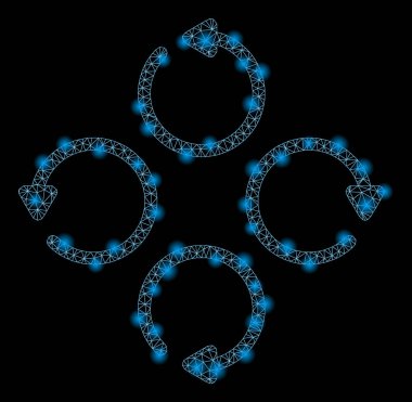 Fişek Benekleri ile Ağ Döndürme Alevlendir