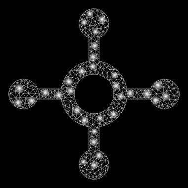 Işıl ışıl parlayan benekli 2d Rulet