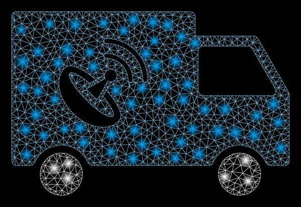 Fişek lekeli Ağ 2d Uzaktan Kumanda Minibüsü