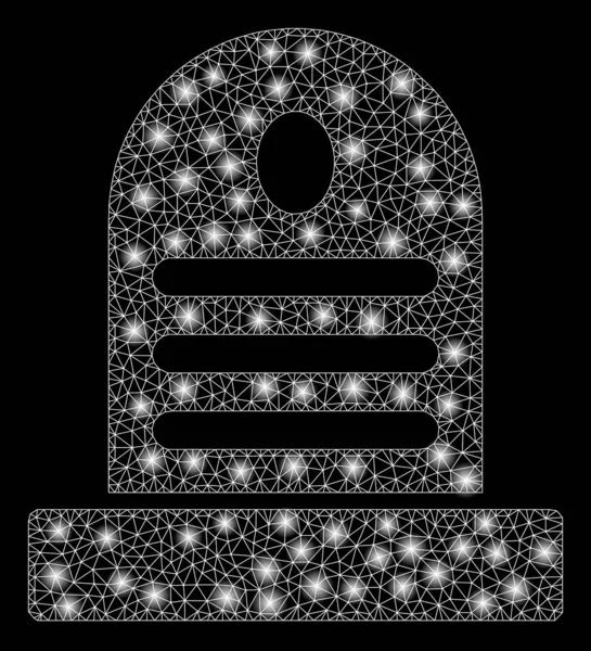 Işıldayan Ağ Noktaları ile Tombstone