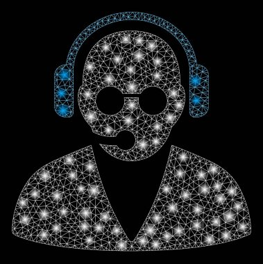 Flare Spotlu Flare Mesh Karkas Destek Operatörü