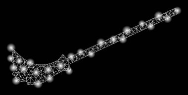 İşaret fişeği lekeli Ağ Kabuğu Süpürgesi