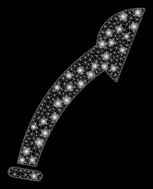 Işık Noktalı Parlak Ağlı Duş Başlığı