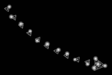 Işık Lekeleri ile Parlak Ağ Gövdesi Küçültülmüş Trend