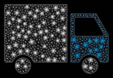 Fişek Benekli Ağ Sevkiyat Minibüsü