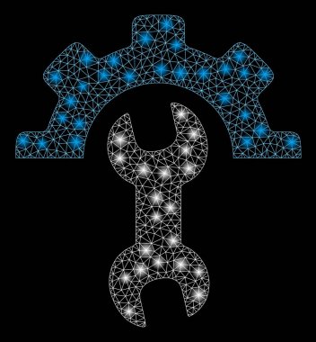 Flare Spotlar ile flare Mesh 2D servis araçları