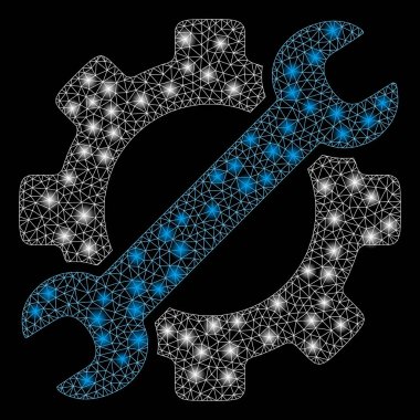 Flare Spotlu Flare Mesh Ağ Servis Araçları