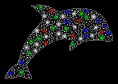 Işık lekeli Parlak Ağlı Yunus Kabuğu