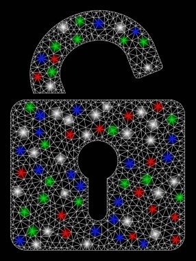 Işık Noktaları ile Parlak Kablo Kalıbı Aç