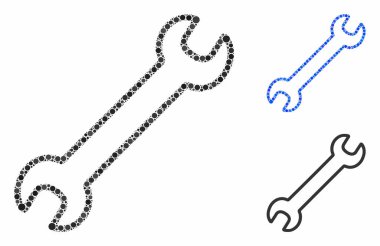 İçerik anahtarı Küresel Ögelerin Mozaik Simgesi