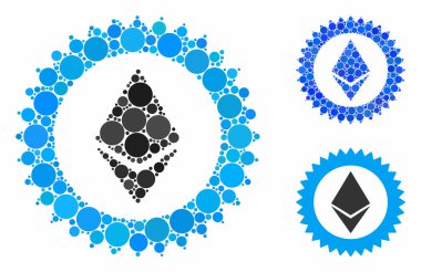 Ethereum mühür Çemberlerin Bileşimi Simgesi