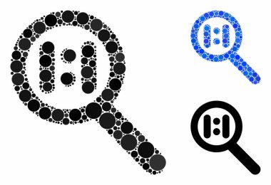 Yuvarlak Noktaların gerçek ölçeklendirme Bileşimi Simgesi