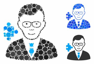 Çember Noktaların Özel Bileşimi Simgesi