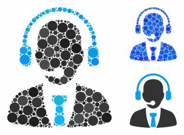 Çağrı Merkezi Çemberlerin Mozaik Simgesi