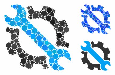 Vites ve anahtar seçenekleri araçları Küre Ögelerinin Bileşimi Simgesi
