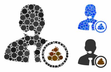 Bok operatörü Mozaik Çemberler Simgesi