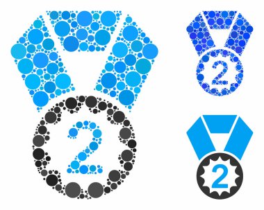 İkinci sırada Küresel Ögelerin Mozaik Simgesi