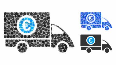 Küresel Ögelerin Euro dağıtım bileşimi simgesi