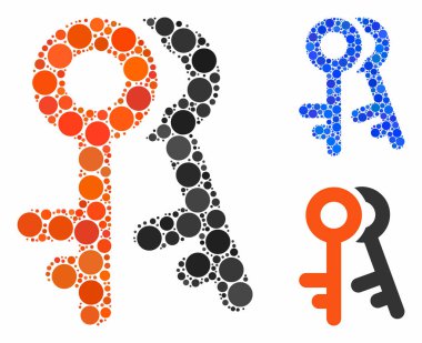 Erişim anahtarları Çember Noktalarının Bileşimi Simgesi