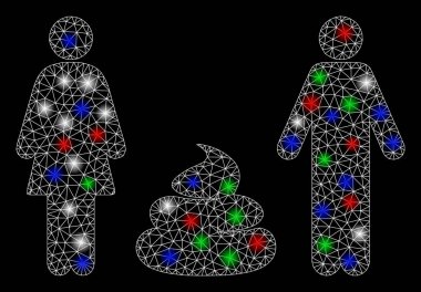 Aydınlık Benekli Parlak Ağlı Ceset Ailesi